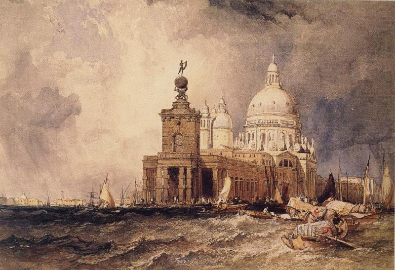 Venice:The Dogana and the Salute, Clarkson Frederick Stanfield